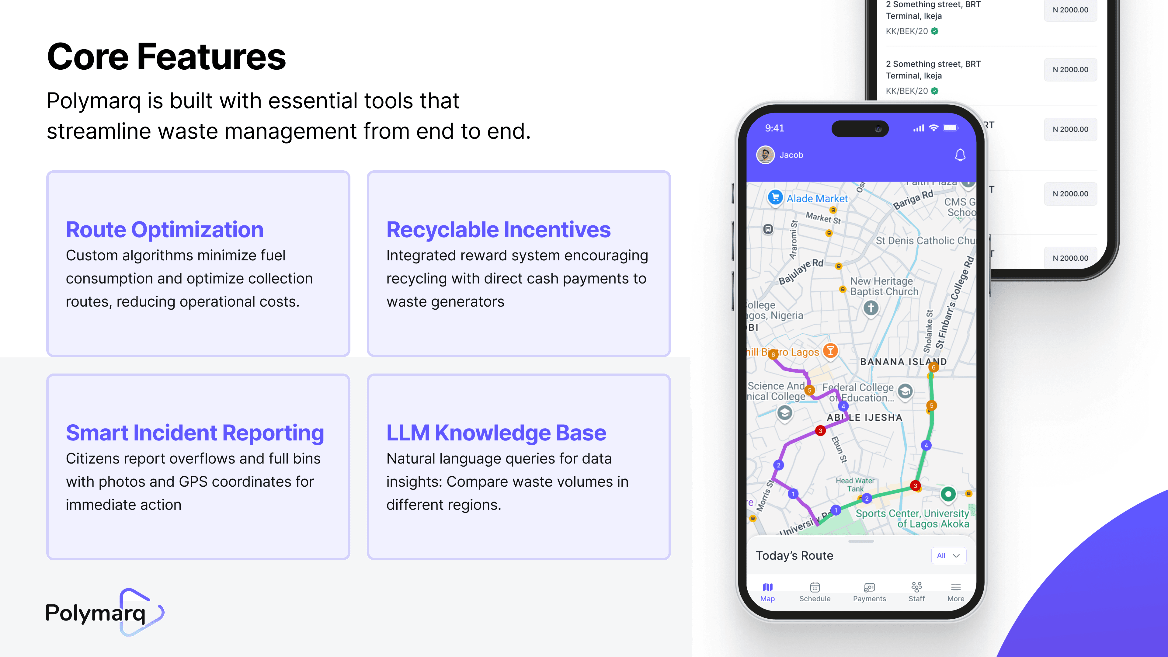 Route Optimization Interface